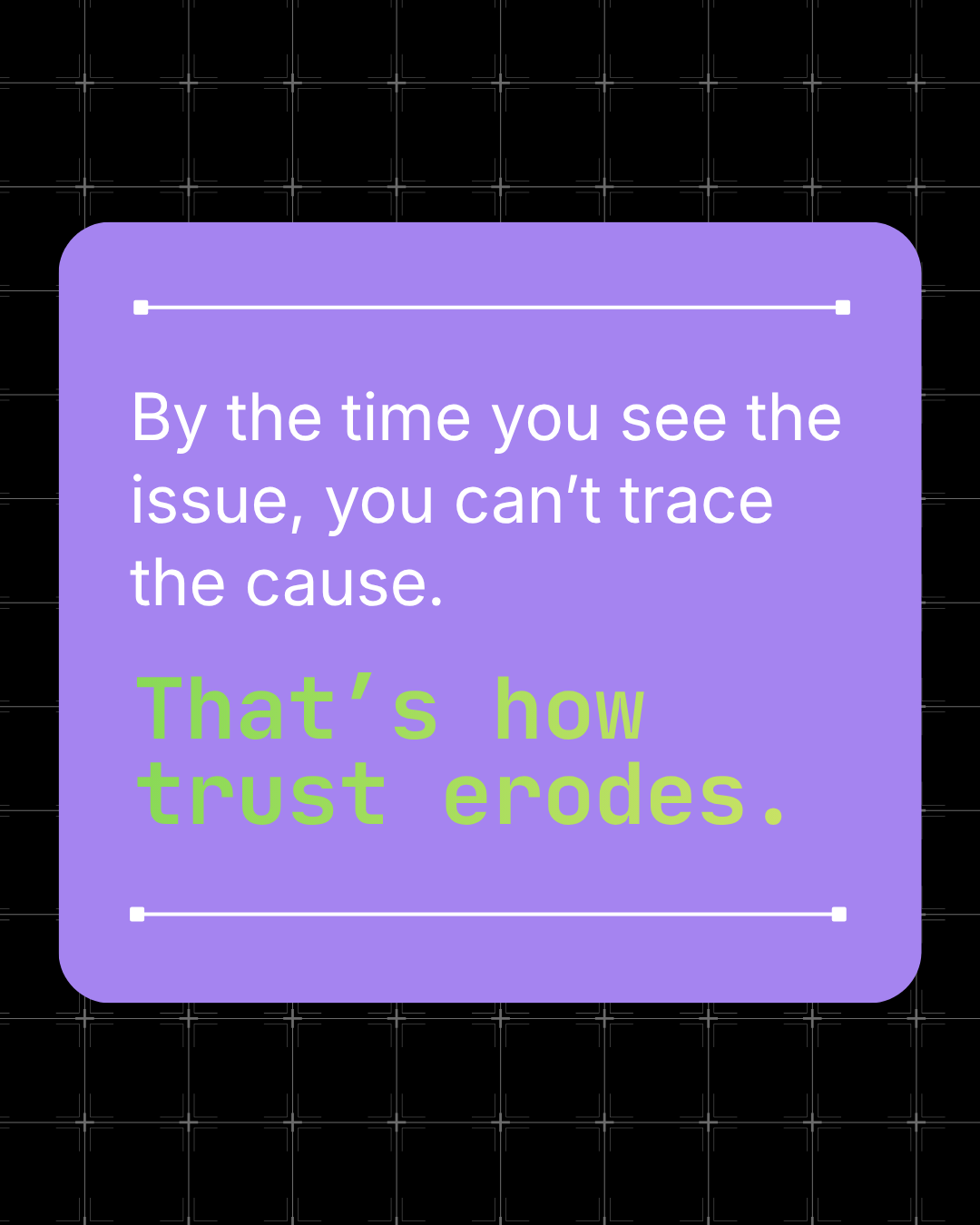 Downstream impact on financial reporting