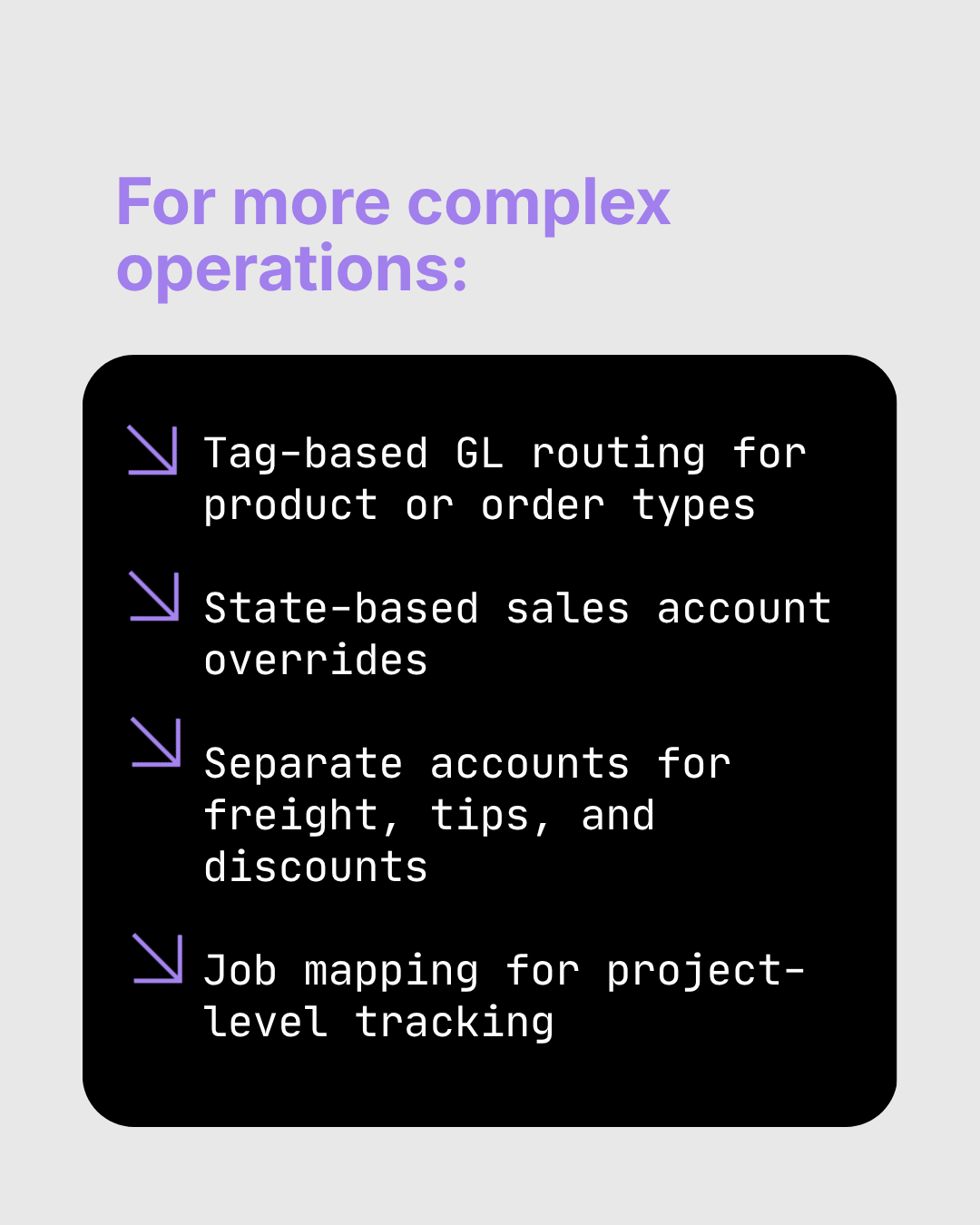 Custom GL mapping configuration in Sagify