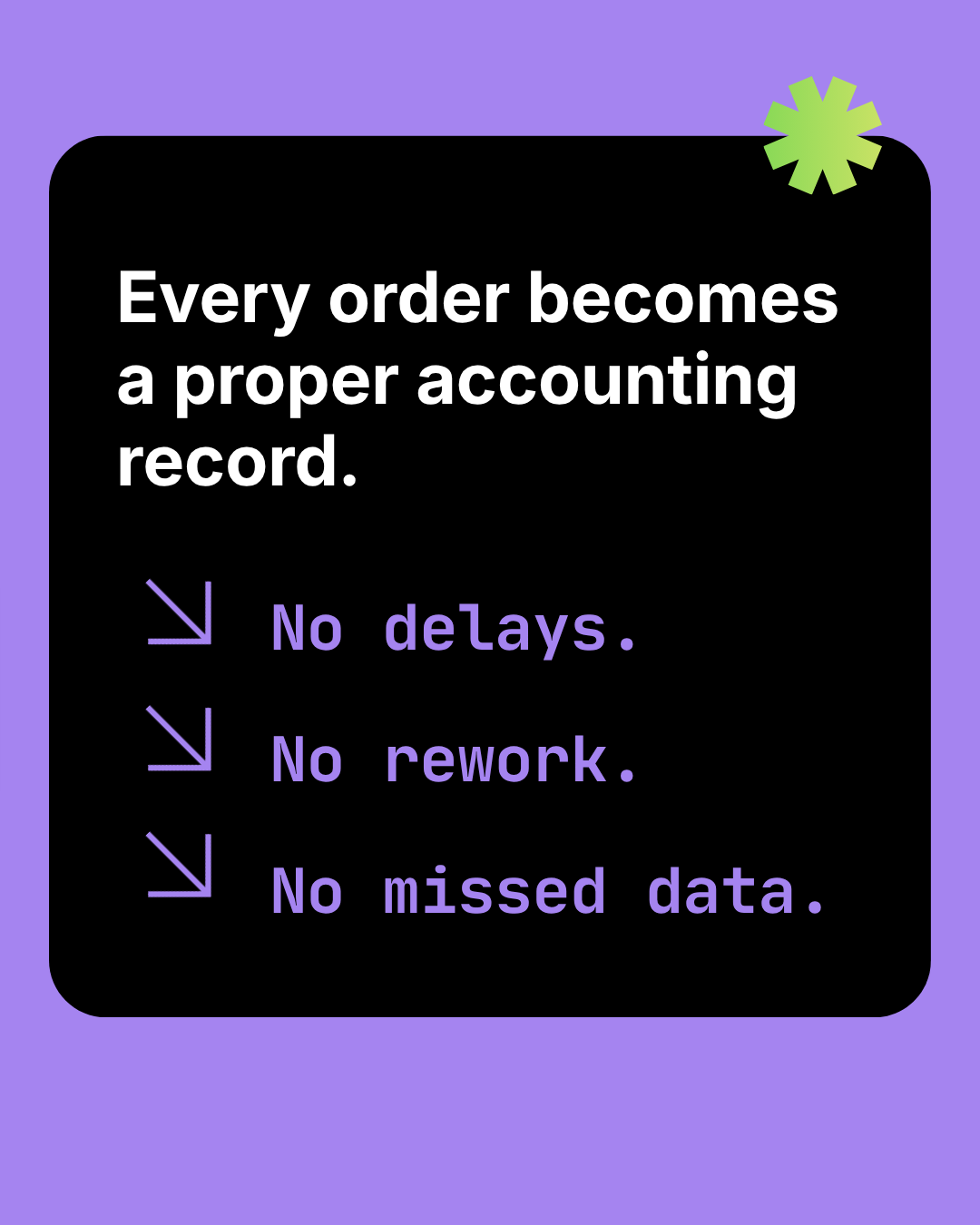Order import in Sagify