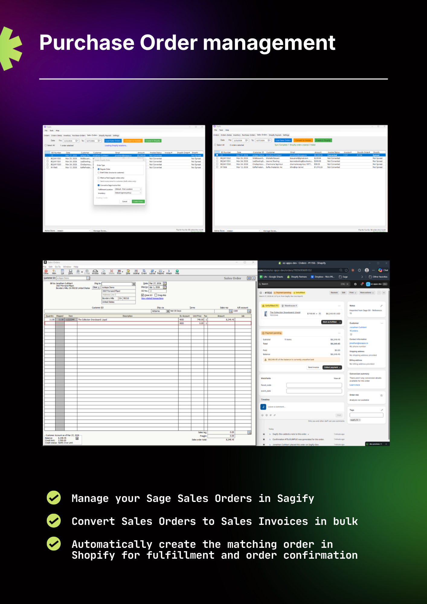 Running the first Sagify sync