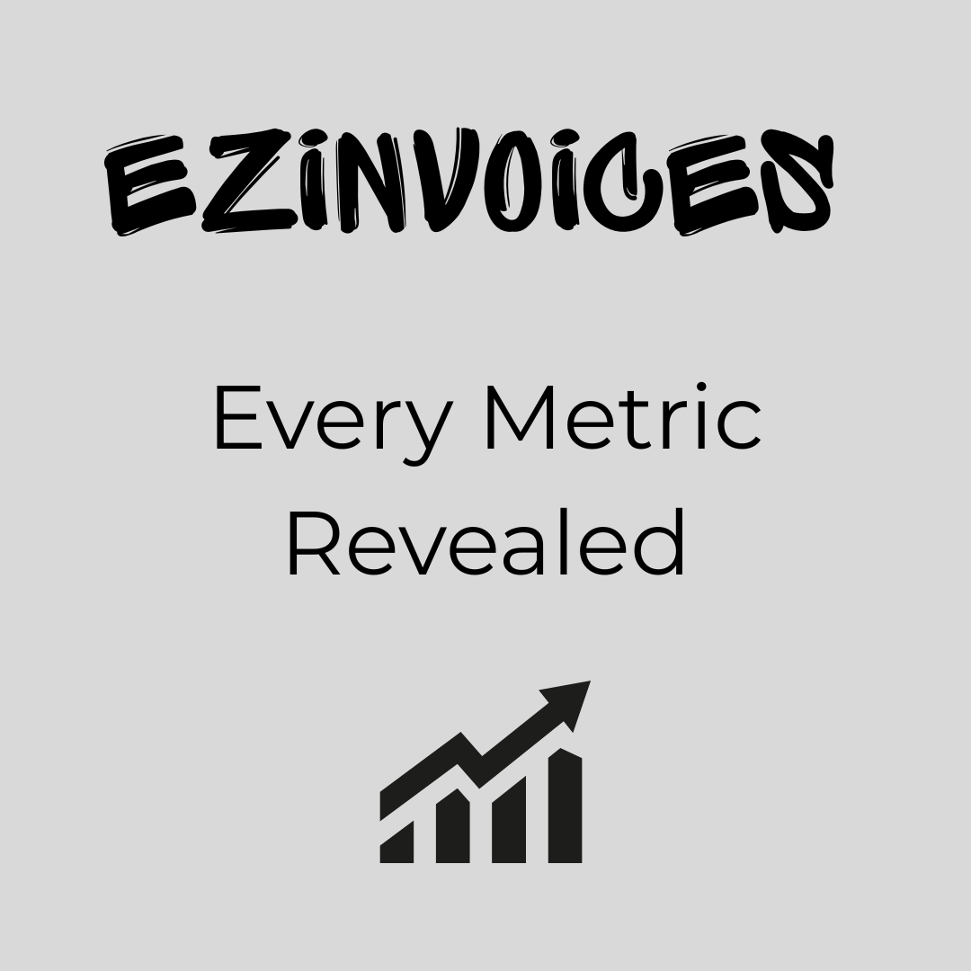 One Year of Building in Public - ezInvoices Metrics Revealed