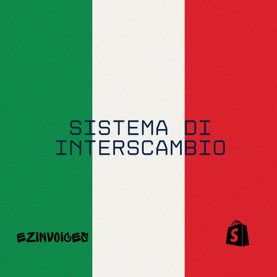 Banner for Italian Electronic Invoicing for Shopify: Automatic SDI Compliance with ezInvoices